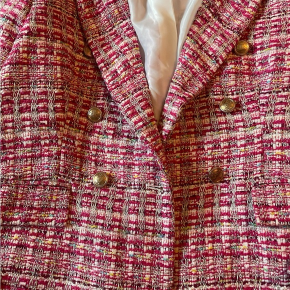 Rachel Zoe Tweed Jacket Sz L new - Picture 2 of 4